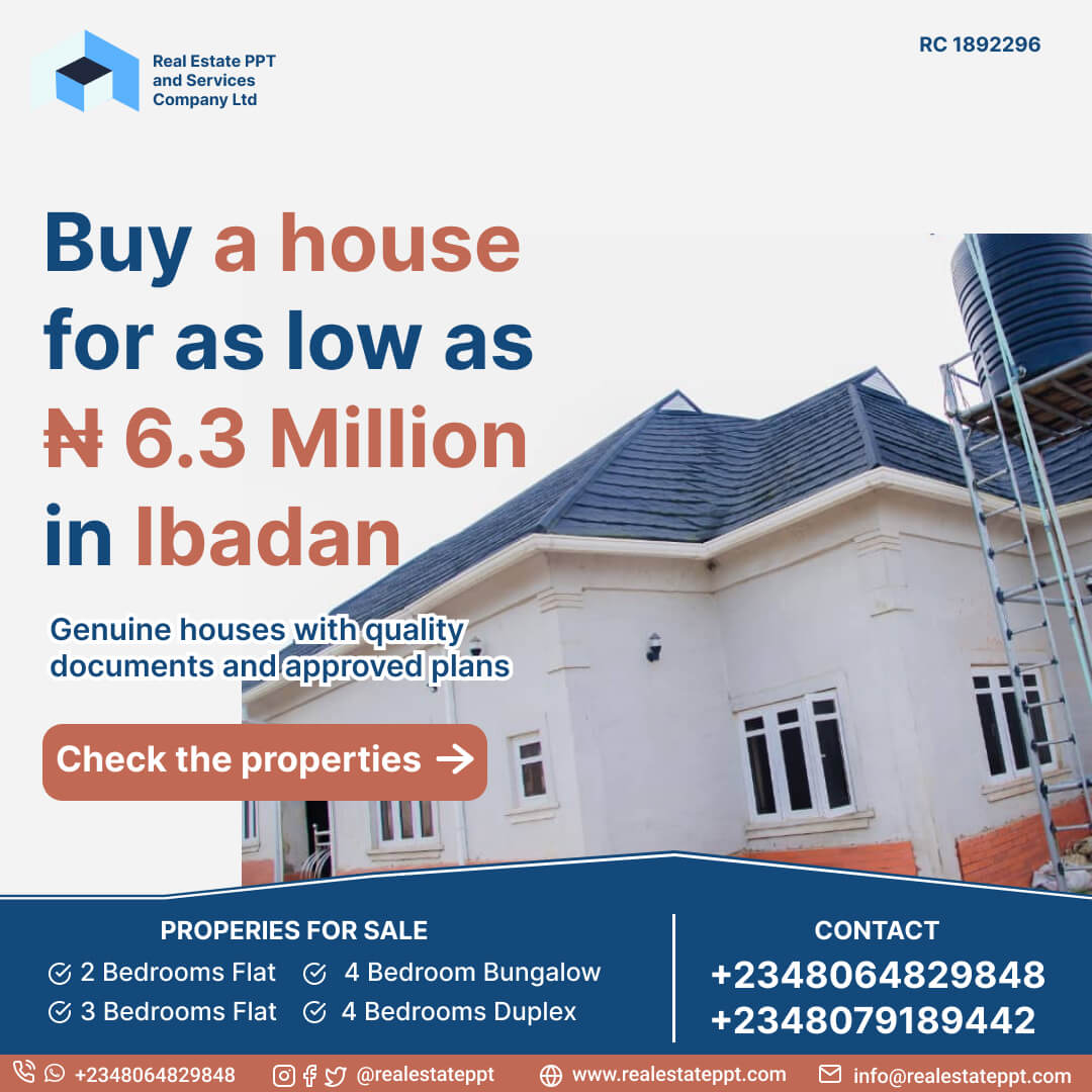 Buy a cheap house in Ibadan